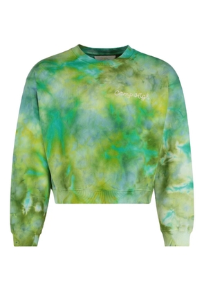 CAMP HIGH crew-neck sweatshirt - Green