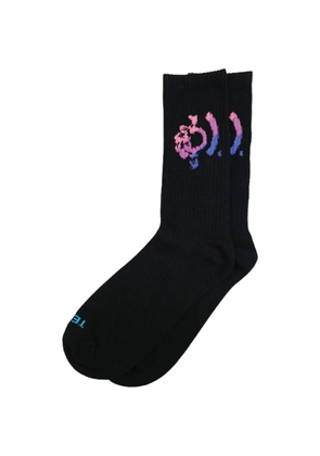 Denim Tears graphic-print socks - Black