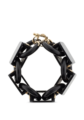 Federica Rettore Catena wood bracelet - Black