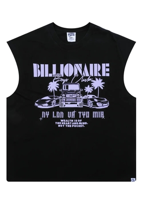 Billionaire Boys Club Ride sleeveless car-girl print tank top - Black