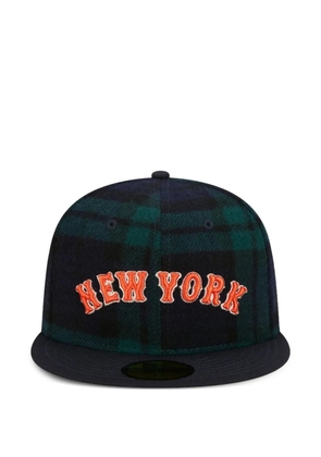 NEW ERA CAP plaid hat - Blue