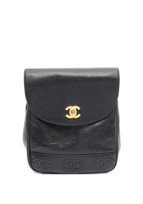 CHANEL Pre-Owned 1994-1996 Coco Mark rucksack - Black