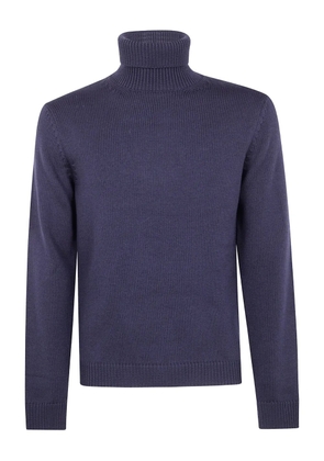 Nuur roll-neck sweater - Blue