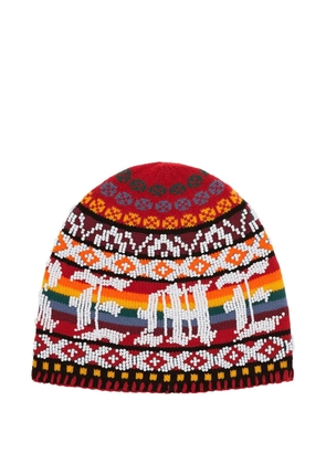 Supreme beaded beanie hat - Red