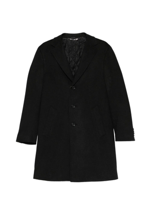 Canali buttoned coat - Black
