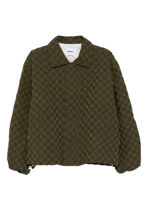 Bonsai Puff Chess bomber jacket - Green