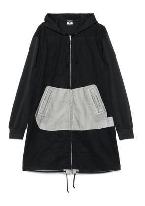 Comme des Garçons Homme Plus lace-detailing jacket - Black