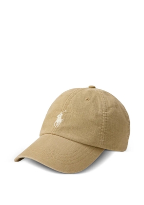 Polo Ralph Lauren logo-embroidered baseball cap - Neutrals