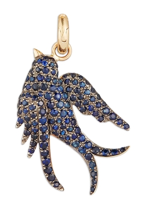 Storrow Jewelry blue sapphire birdie charm