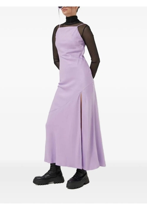 Abercrombie & Fitch side-slit maxi dress - Purple