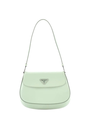 Prada Pre-Owned Cleo Flap Shoulder Bag Spazzolato Leather Small hobo bag - Green
