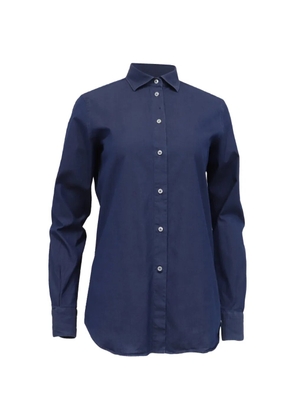 Loro Piana Pre-Owned button-down denim shirt - Blue