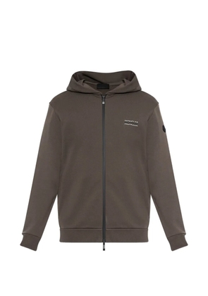 Moncler zip-up hoodie - Brown