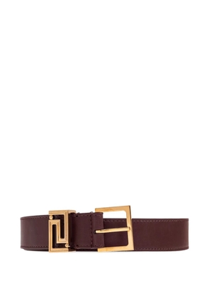 Versace Greca Goddess leather belt - Red