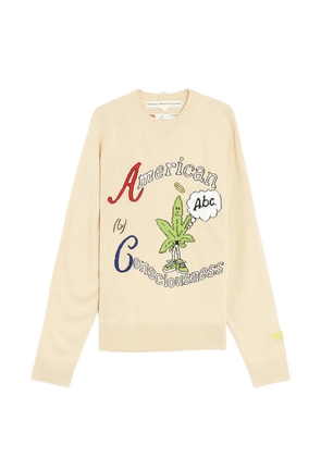 Advisory Board Crystals crew-neck sweater - Neutrals