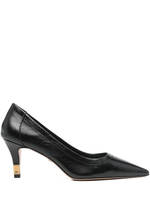 Lola Cruz pointed heeled pumps - Black