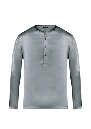 TOM FORD long-sleeve pajama top - Grey