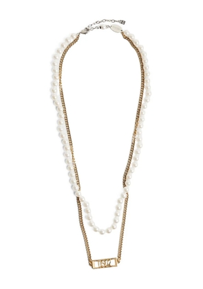 DSQUARED2 brass chain-link necklace - Gold
