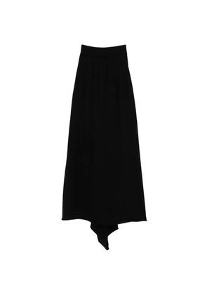 Frenckenberger knitted maxi skirt - Black