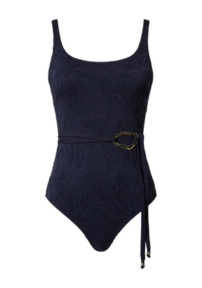 TWINSET belted bathing suit - Blue