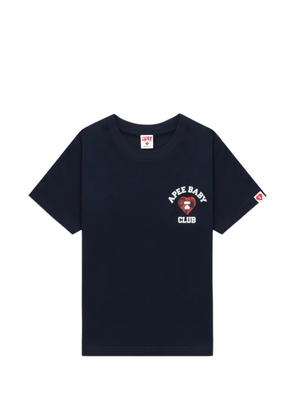 A BATHING APE® logo graphic T-shirt - Blue
