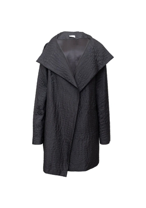 Dusan textured coat - Black