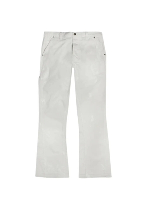 GALLERY DEPT. Stadium Uniform flare carpenter jeans - White