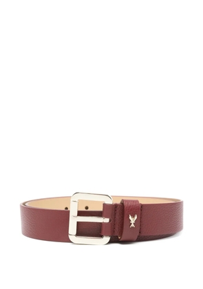 Patrizia Pepe roller buckle adorned belt - Red