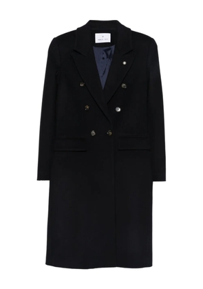 Manuel Ritz wool-blend double-breasted coat - Blue