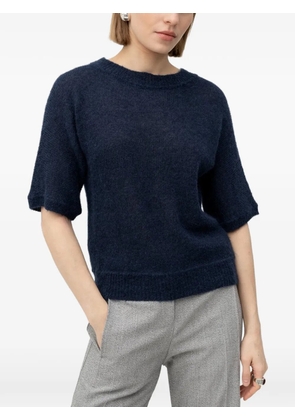 BOSS short-sleeve sweater - Blue