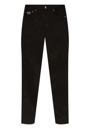 Versace Jeans Couture logo-patch jeans - Black