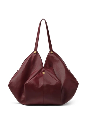 Versace large Protea leather shoulder bag - Red