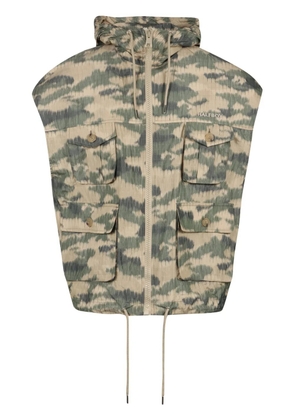 Halfboy hooded gilet - Neutrals