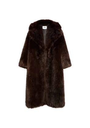 MSGM long-sleeves coat - Brown