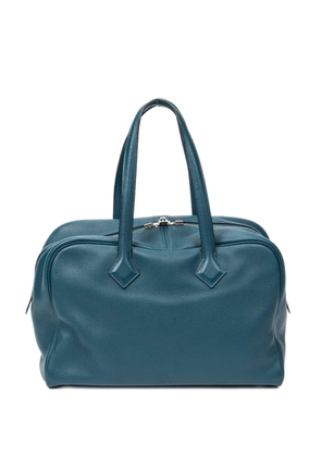 Hermès Pre-Owned 35 Victoria II shoulder bag - Blue