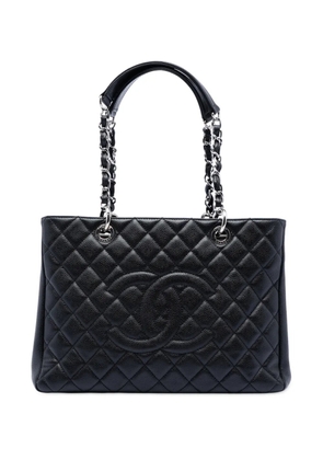 CHANEL Pre-Owned 2009-2010 Caviar Grand Shopping tote bag - Black