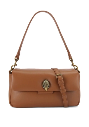 Kurt Geiger London leather bird oxford cross body bag - Brown