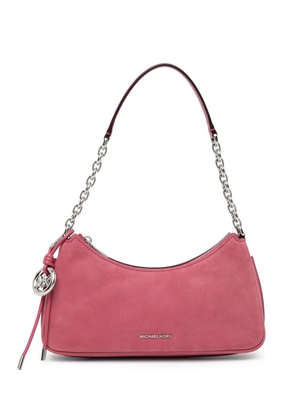 Michael Kors Nolita Medium Nubuck Chain Pochette - Pink