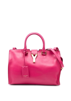 Saint Laurent Pre-Owned 2011-2015 Small Calfskin Cabas Chyc satchel - Pink