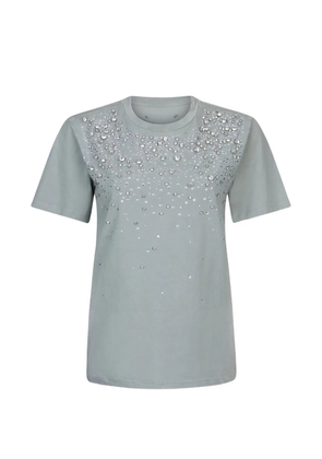 LIU JO embellished T-shirt - Grey