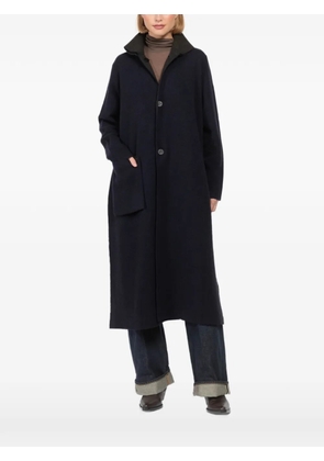 Oyuna Olamu reversible pocket long coat - Blue