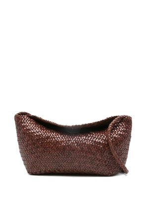 DRAGON DIFFUSION woven shoulder bag - Brown