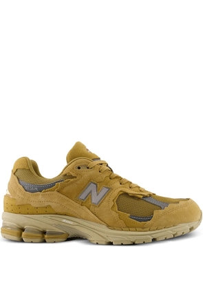 New Balance N-logo mesh sneakers - Brown