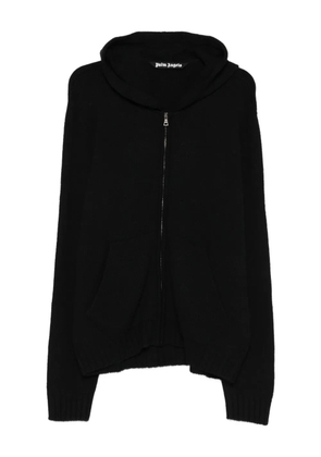 Palm Angels zip-up hoodie - Black