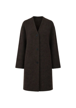 Oyuna buttoned coat - Brown