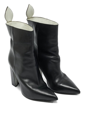 Louis Vuitton Pre-Owned Rodeo Queen leather ankle boots - Black