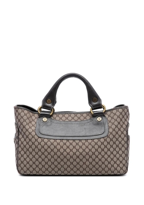 Celine Pre-Owned 20th Century Macadam Canvas Boogie handbag - Brown