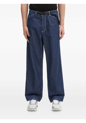 Gramicci Sutter contrast-stitch denim trousers - Blue