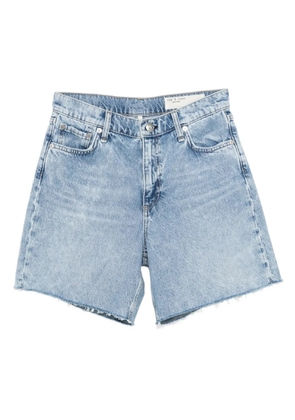 rag & bone Kaia cotton shorts - Blue
