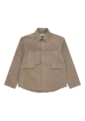 Craig Green pocket shirt - Brown